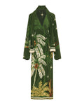 Johanna Ortiz Eternity belted printed silk crepe de chine maxi dress