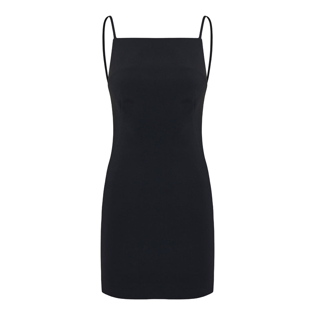 Sliced mini dress