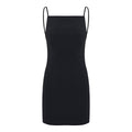 Sliced mini dress