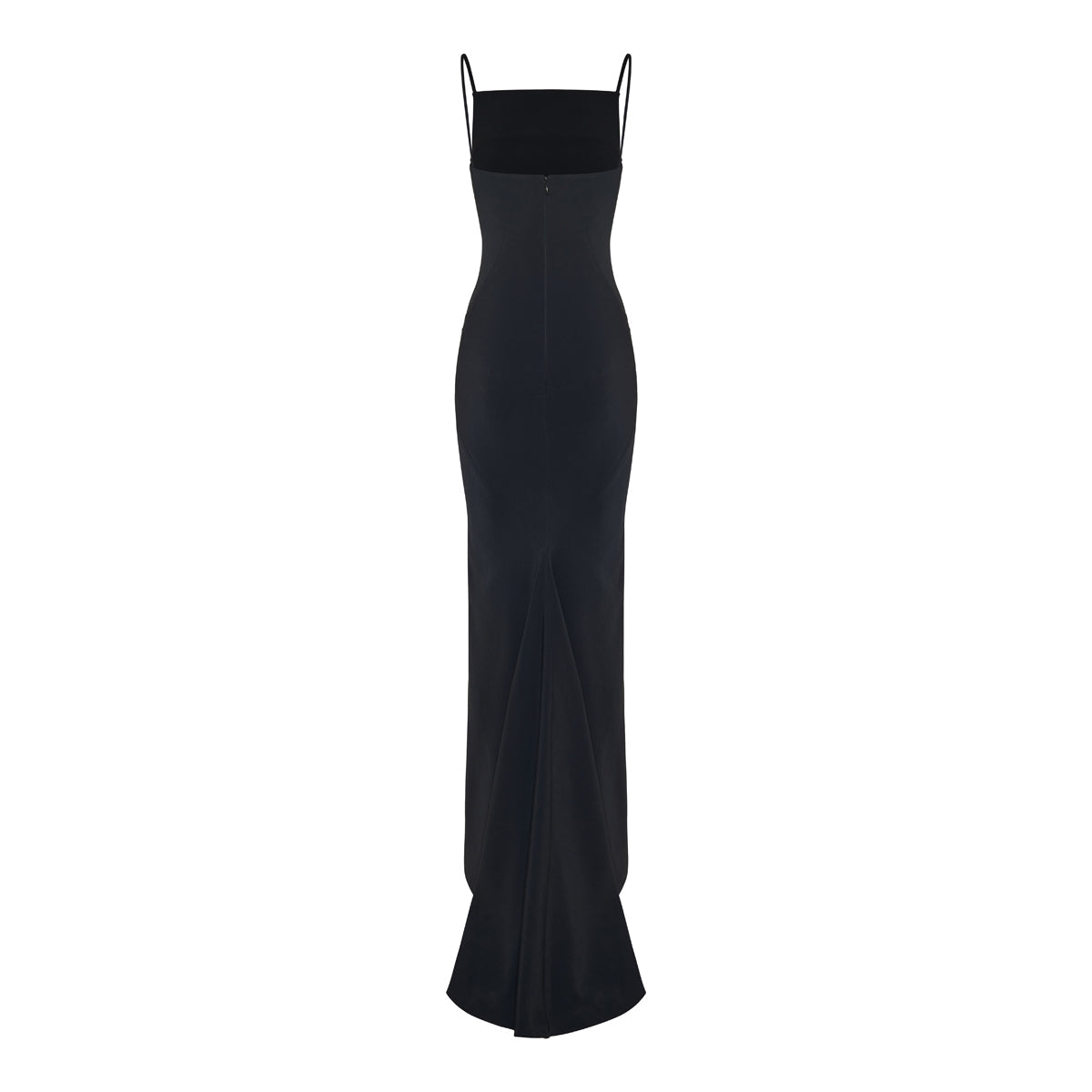 Sliced long dress