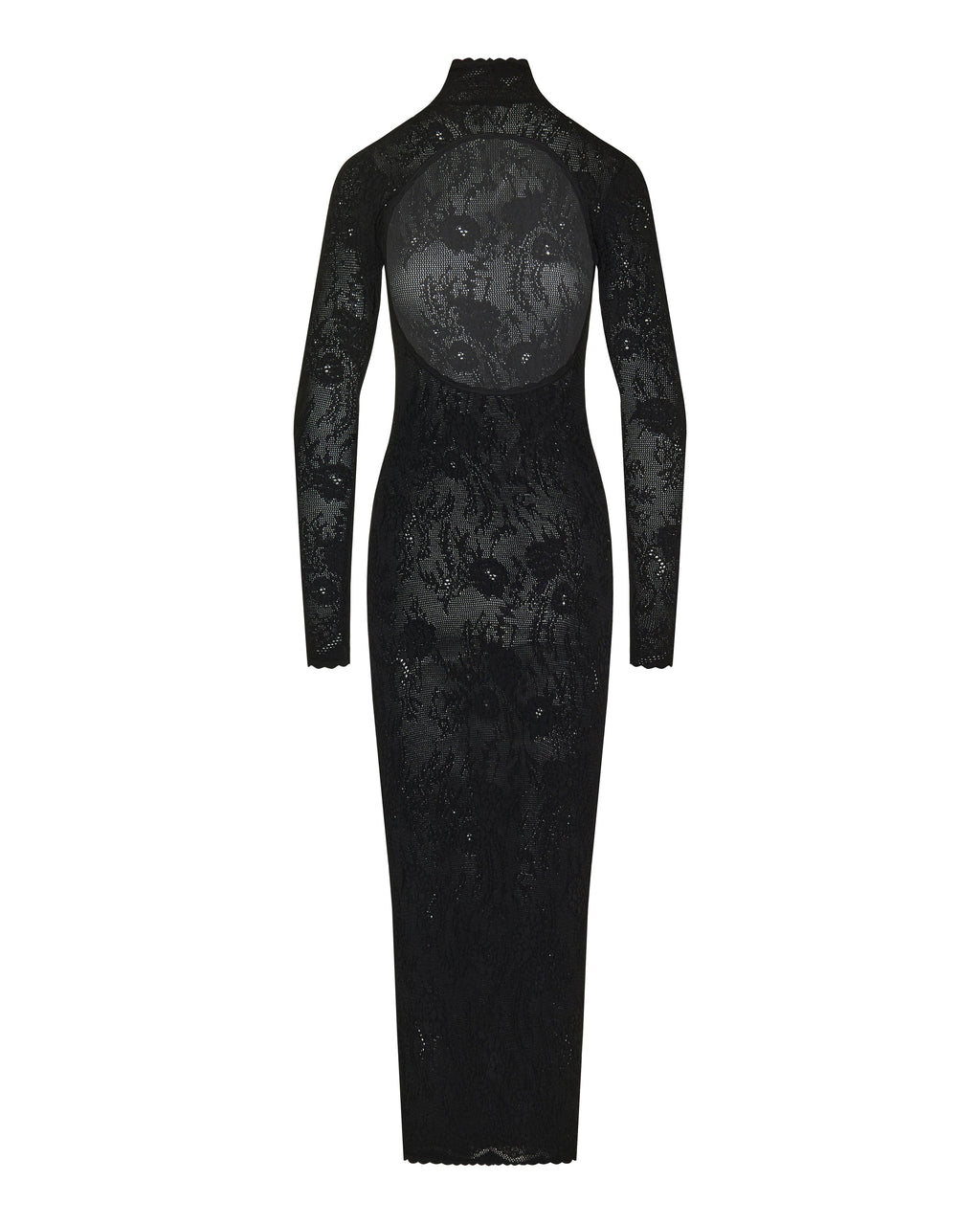 Floral lace midi dress