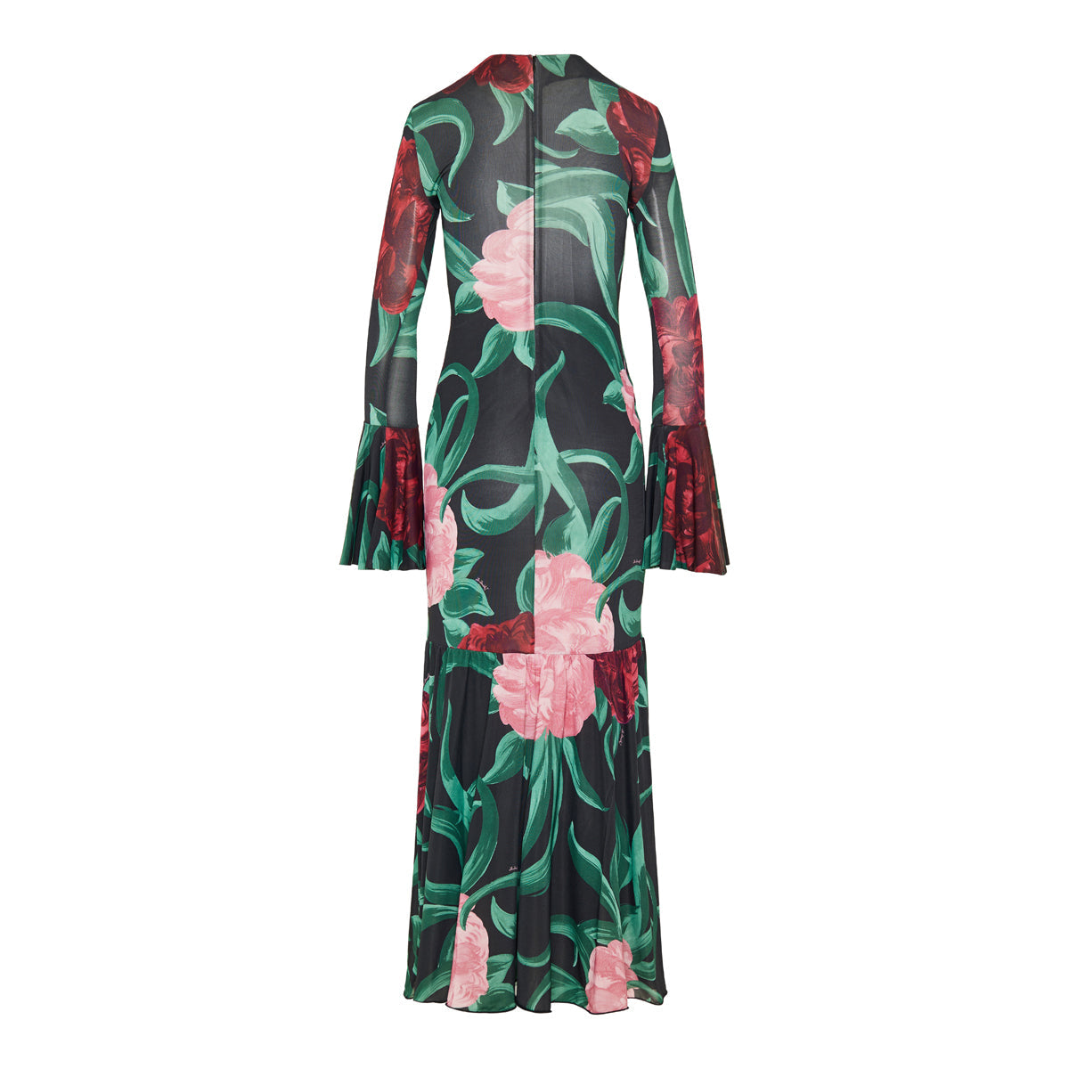 La Double J Flowy Jersey Peony Alba dress