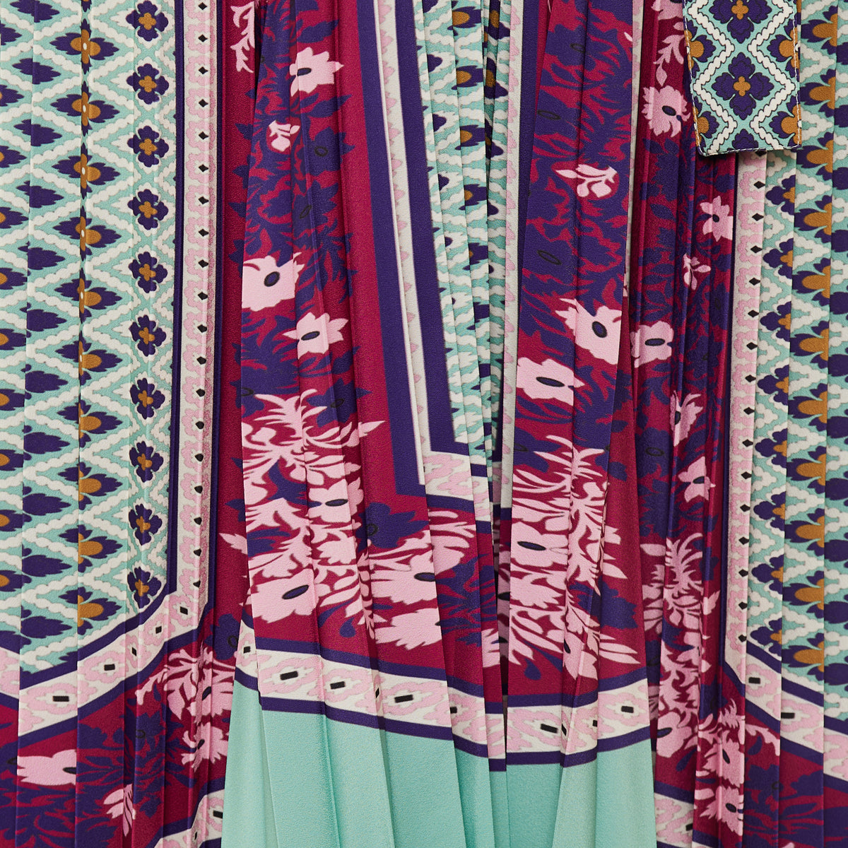 La Double J Cornucopia Placée Accordion dress