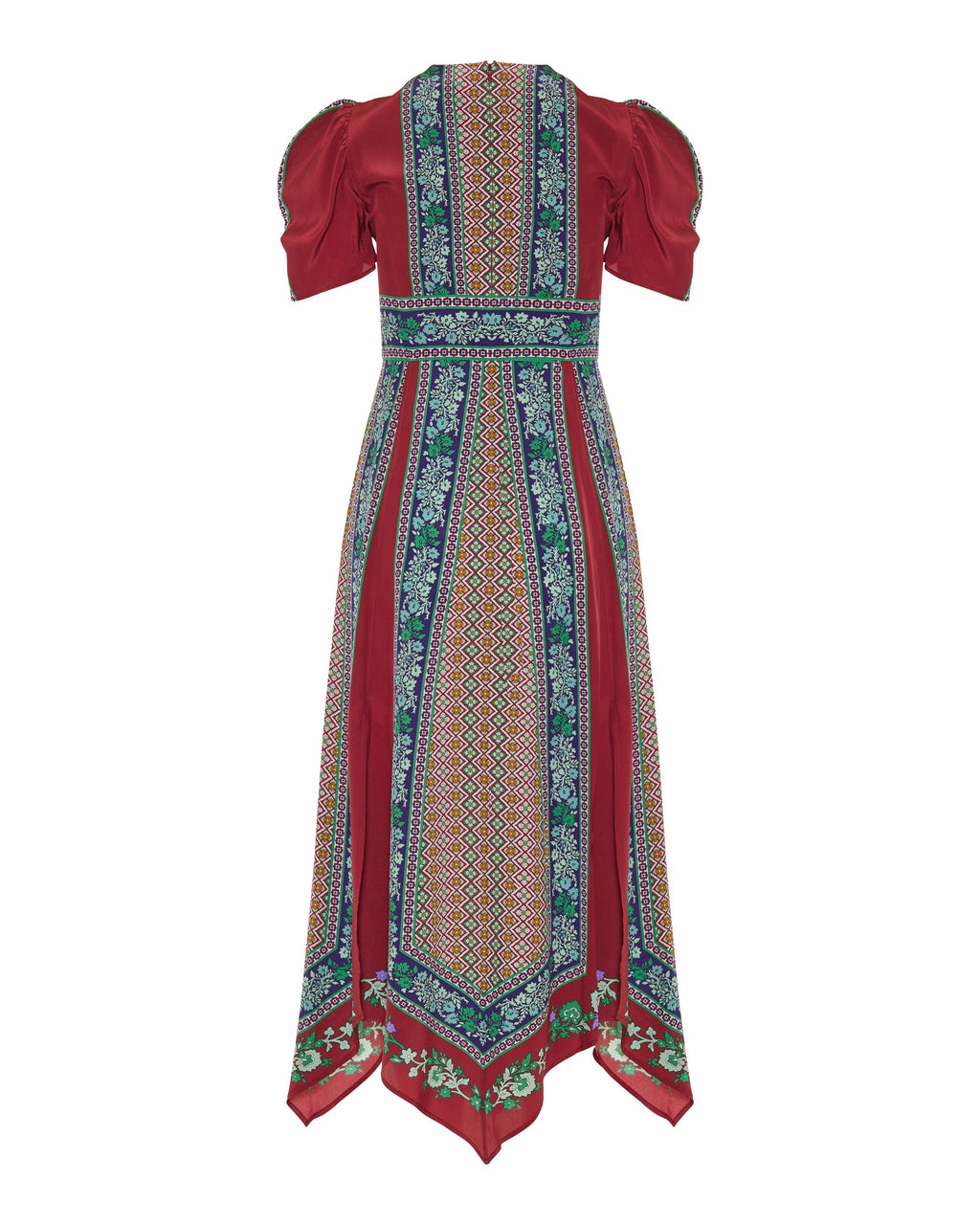 La Double J Chérie scarf printed dress