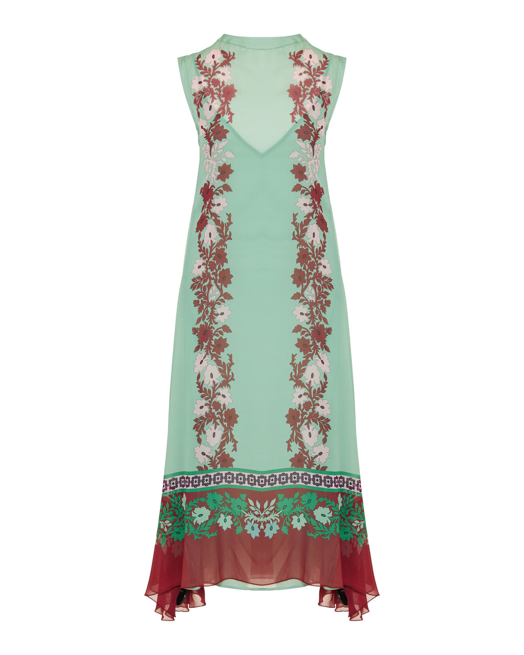 La Double J Maria printed midi dress