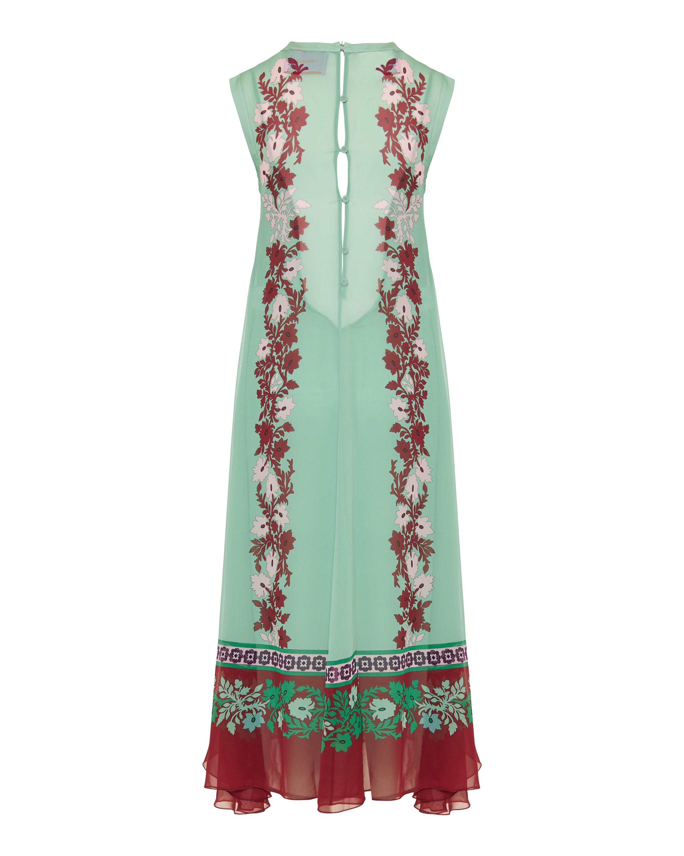 La Double J Maria printed midi dress
