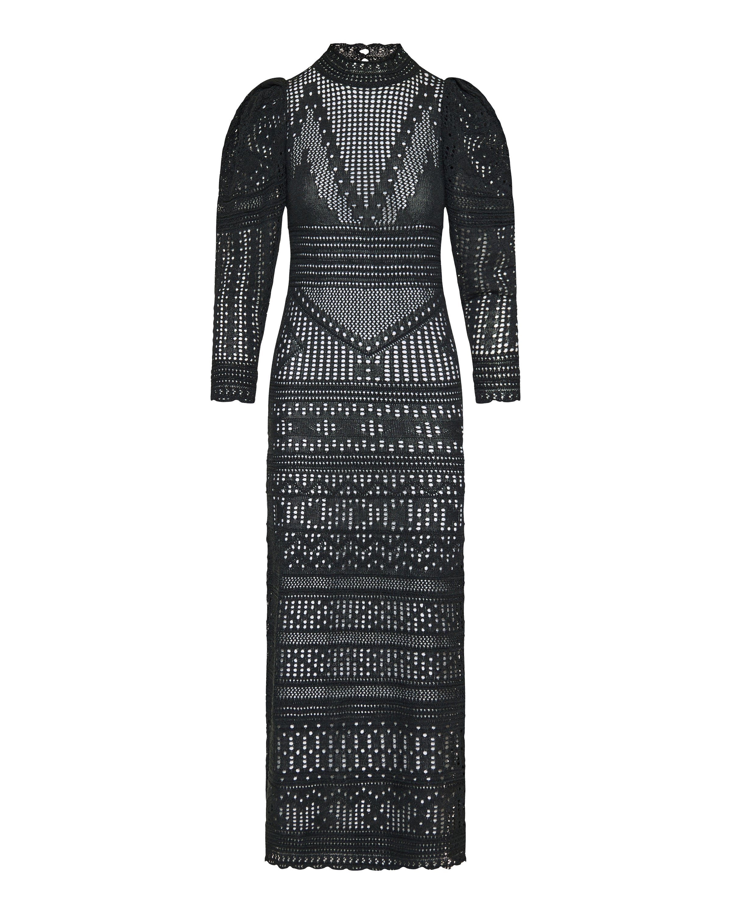 Isabel Marant Openwork knit long dress