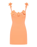 David Koma 3D Lace flower mini dress