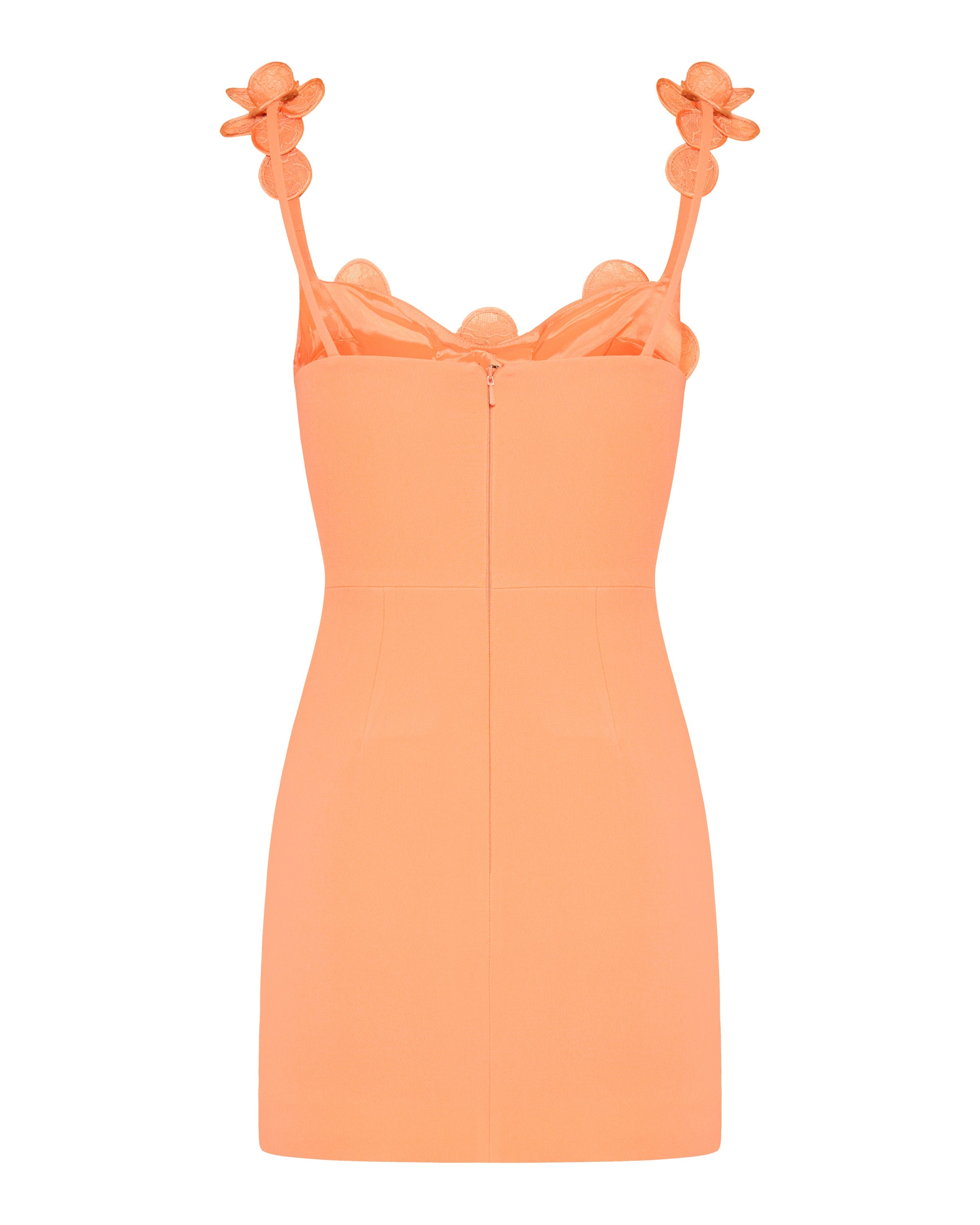 David Koma 3D Lace flower mini dress