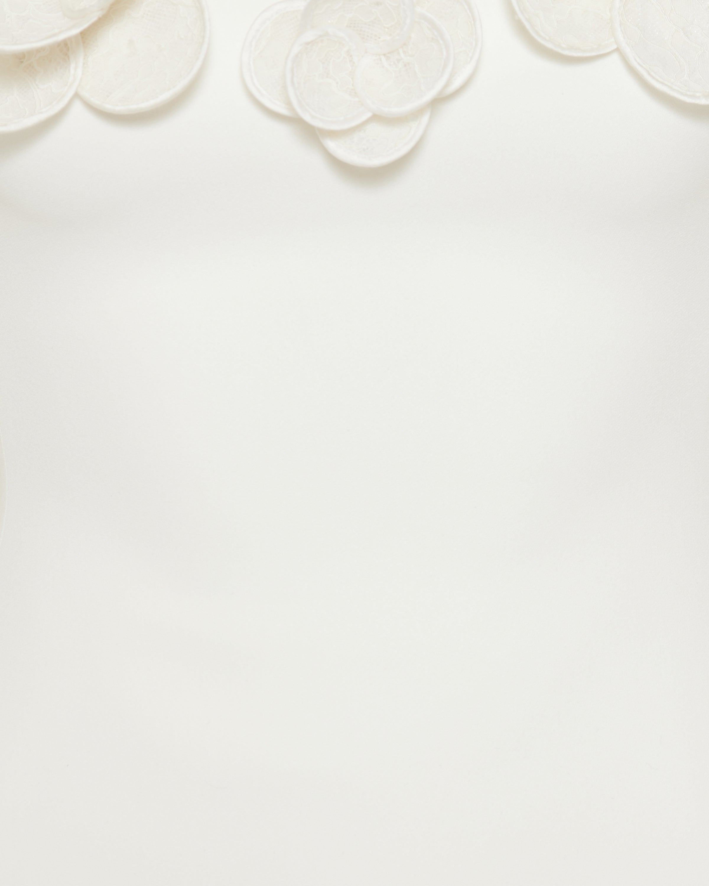 David Koma 3D Lace flower mini dress