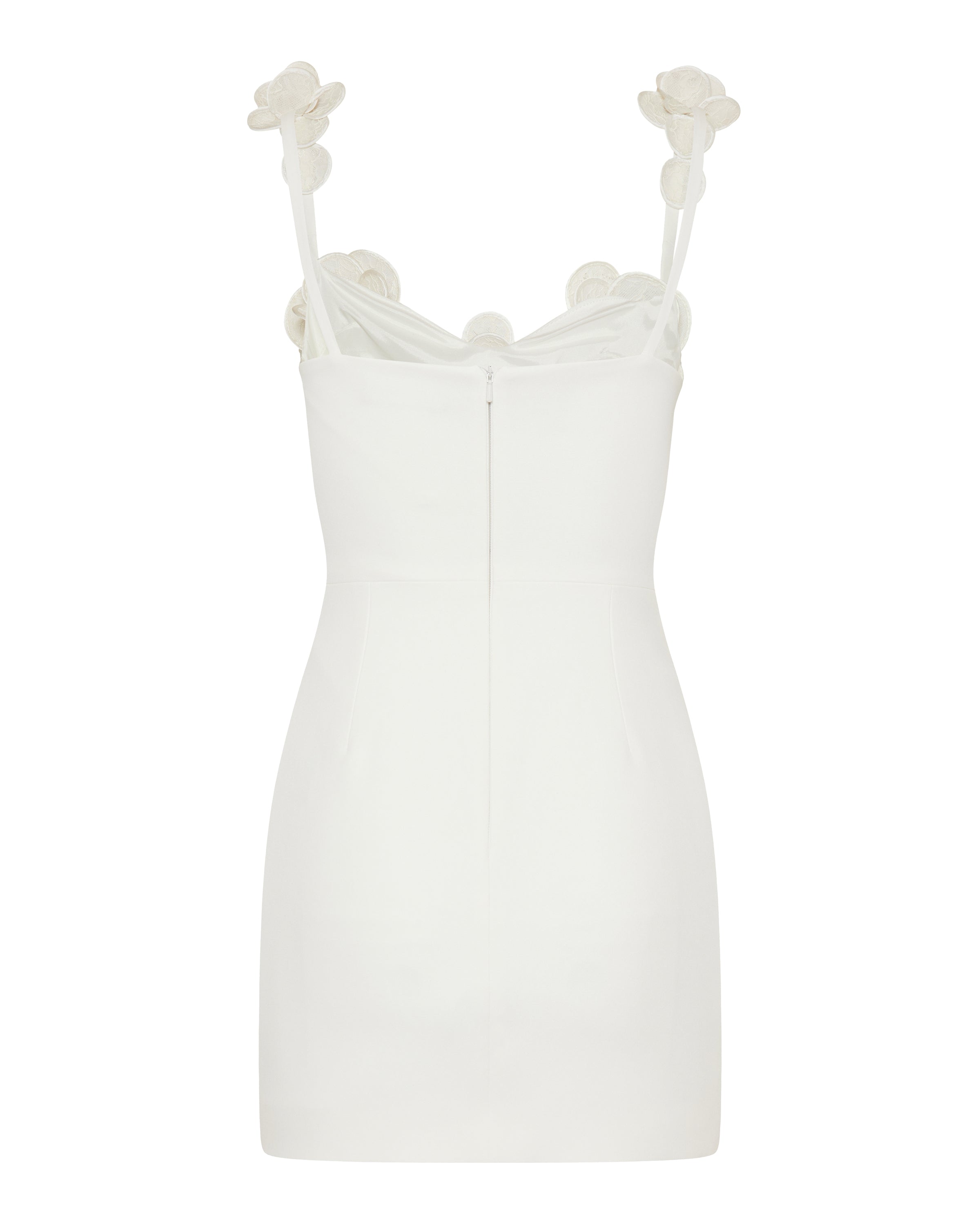 David Koma 3D Lace flower mini dress
