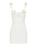 David Koma 3D Lace flower mini dress