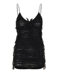 David Koma Ruched floral-embellished mini dress