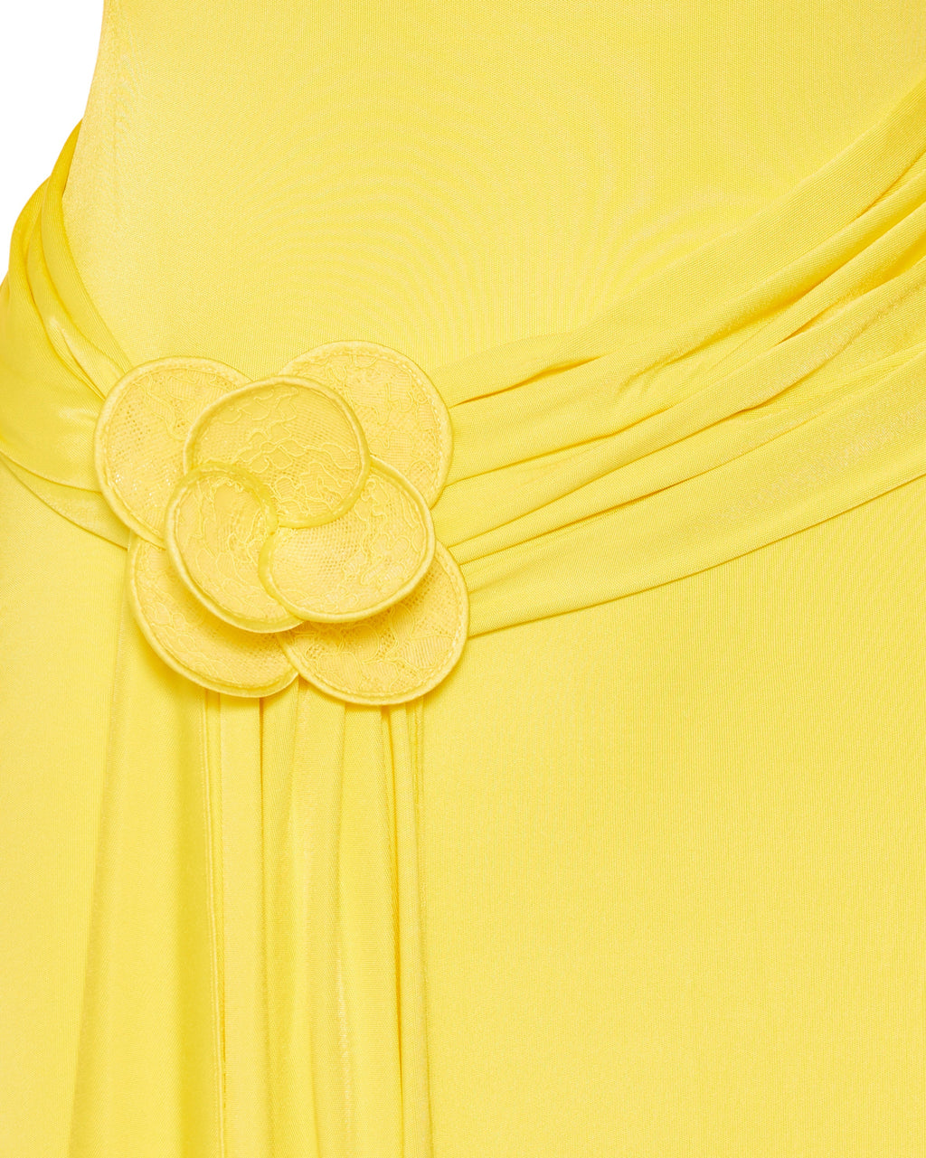 David Koma Floral appliqué jersey midi dress