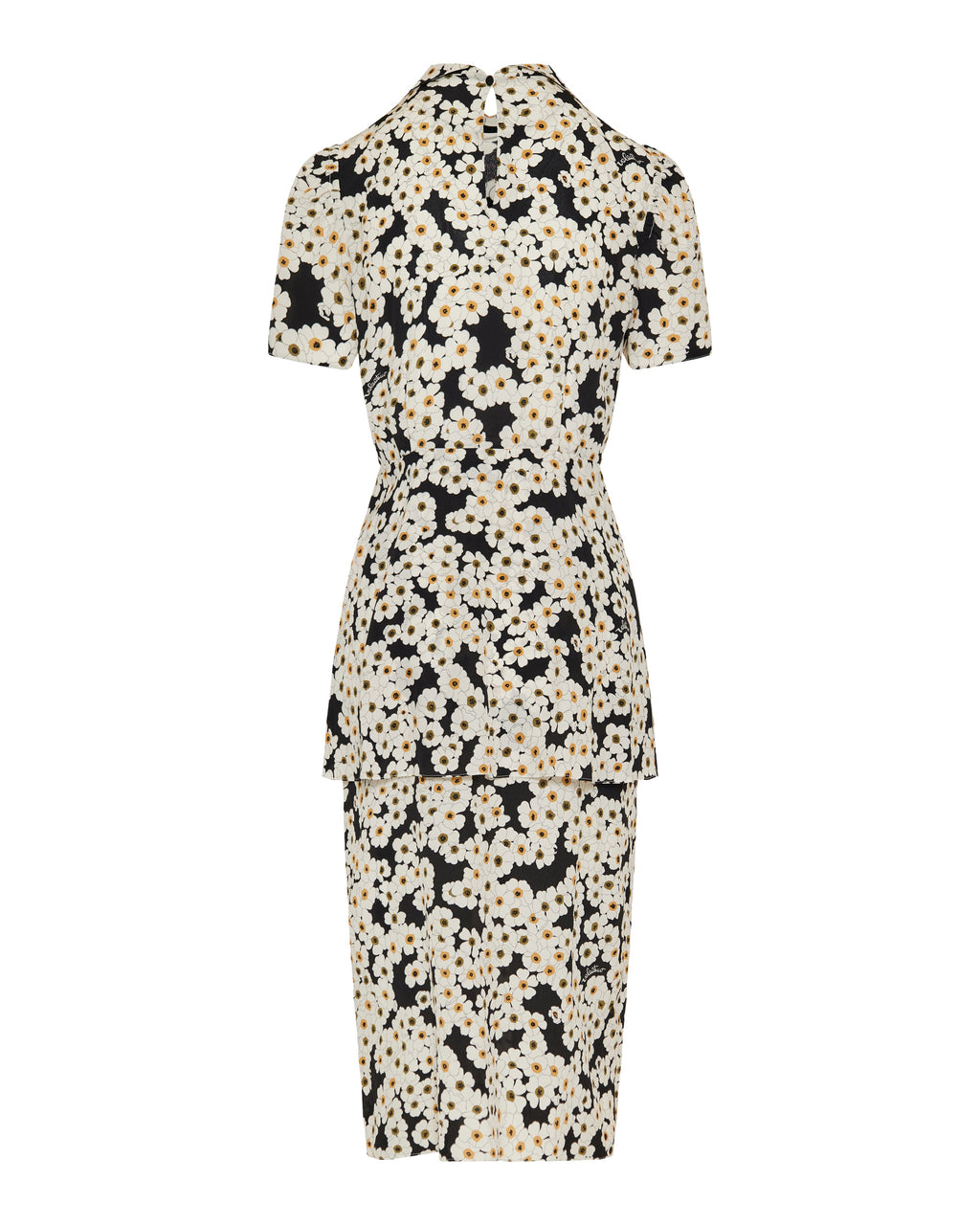 Apres L’Hiver crepe de chine midi dress