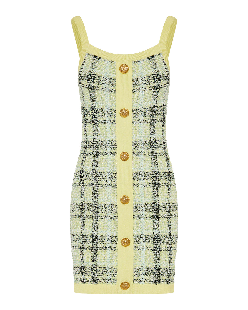 Balmain Buttoned mini dress
