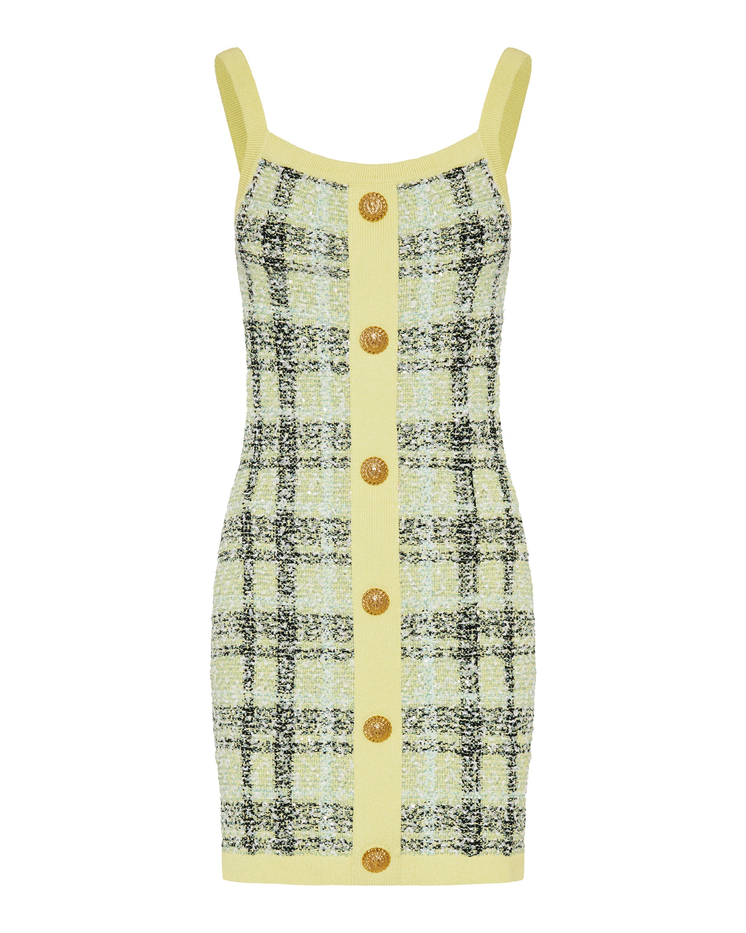 Balmain Buttoned mini dress