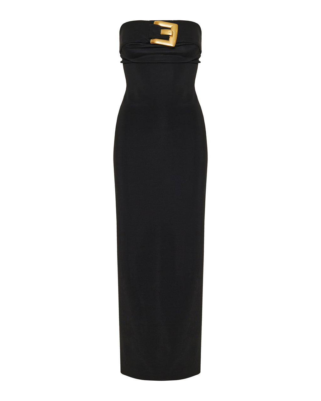 Balmain Belted bustier dress
