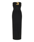 Balmain Belted bustier dress