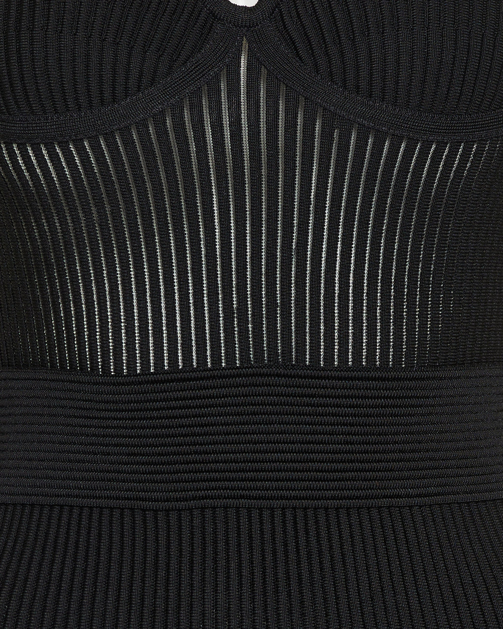 Balmain Halterneck pleated knit midi dress