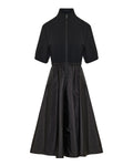 Moncler Satin midi dress
