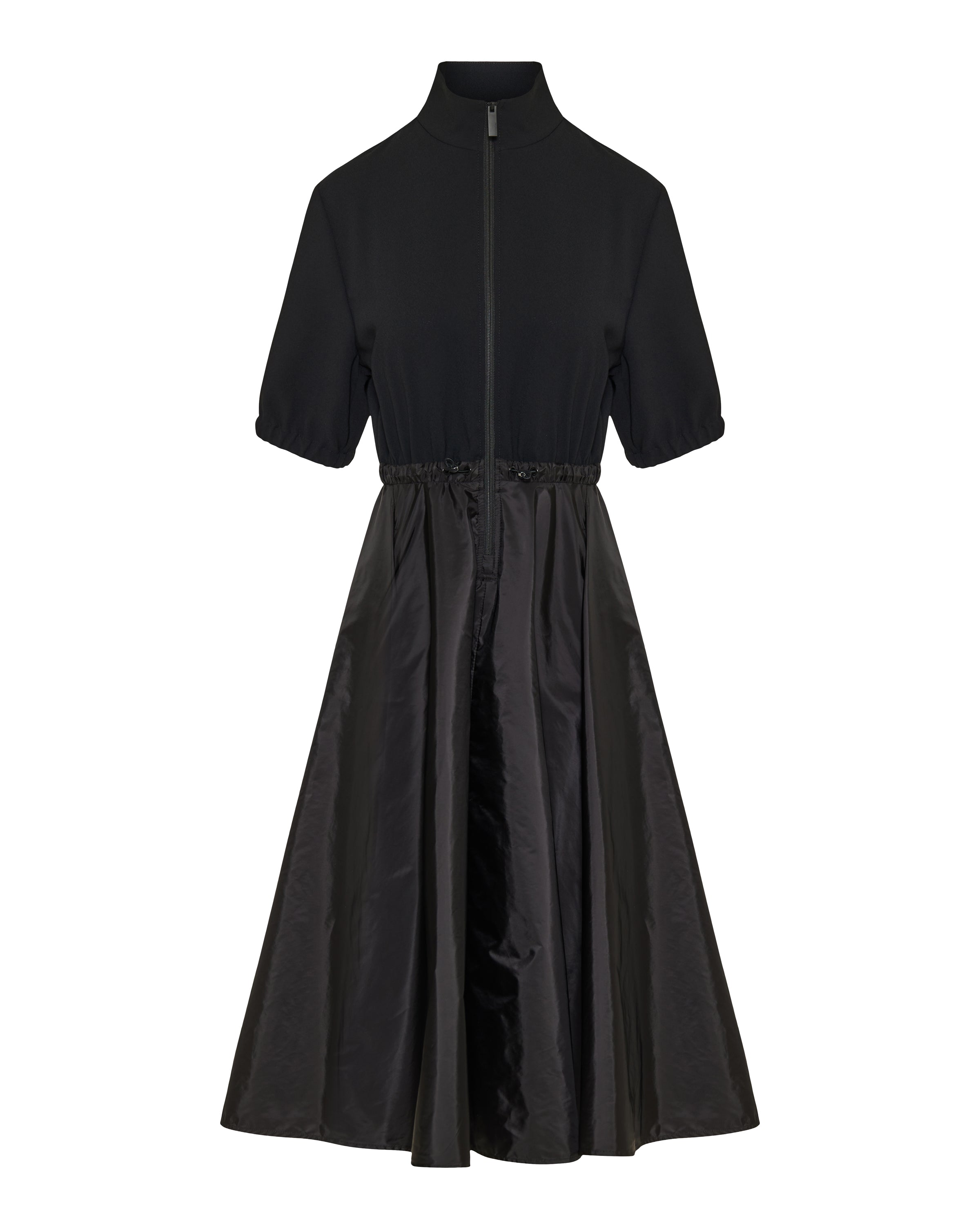 Moncler Satin midi dress