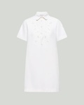 Moncler Embroidered shirt mini dress