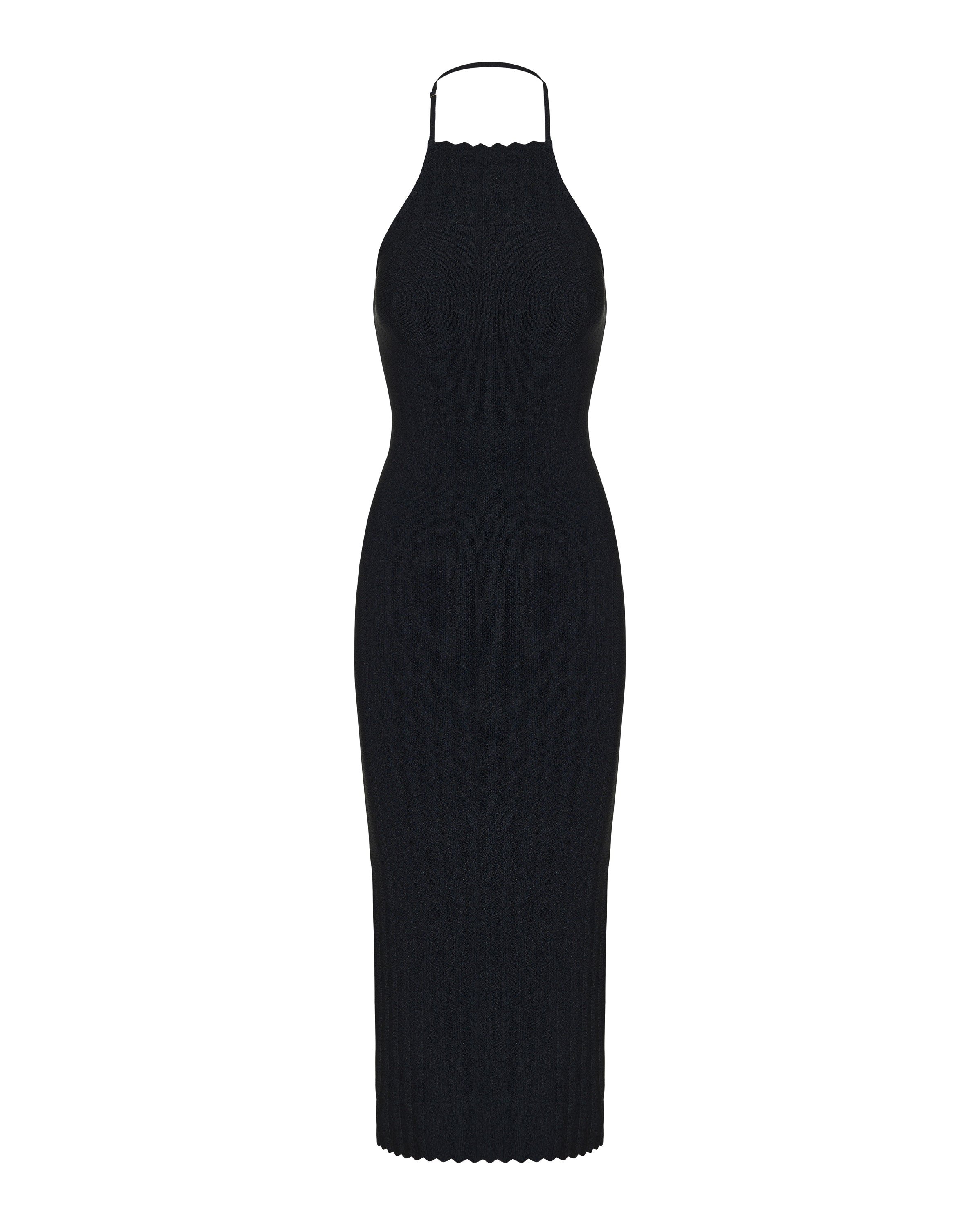 Jacquemus Tablier midi knit dress