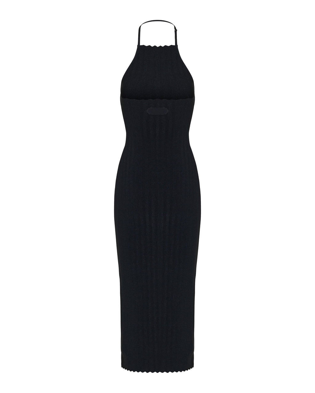 Jacquemus Tablier midi knit dress