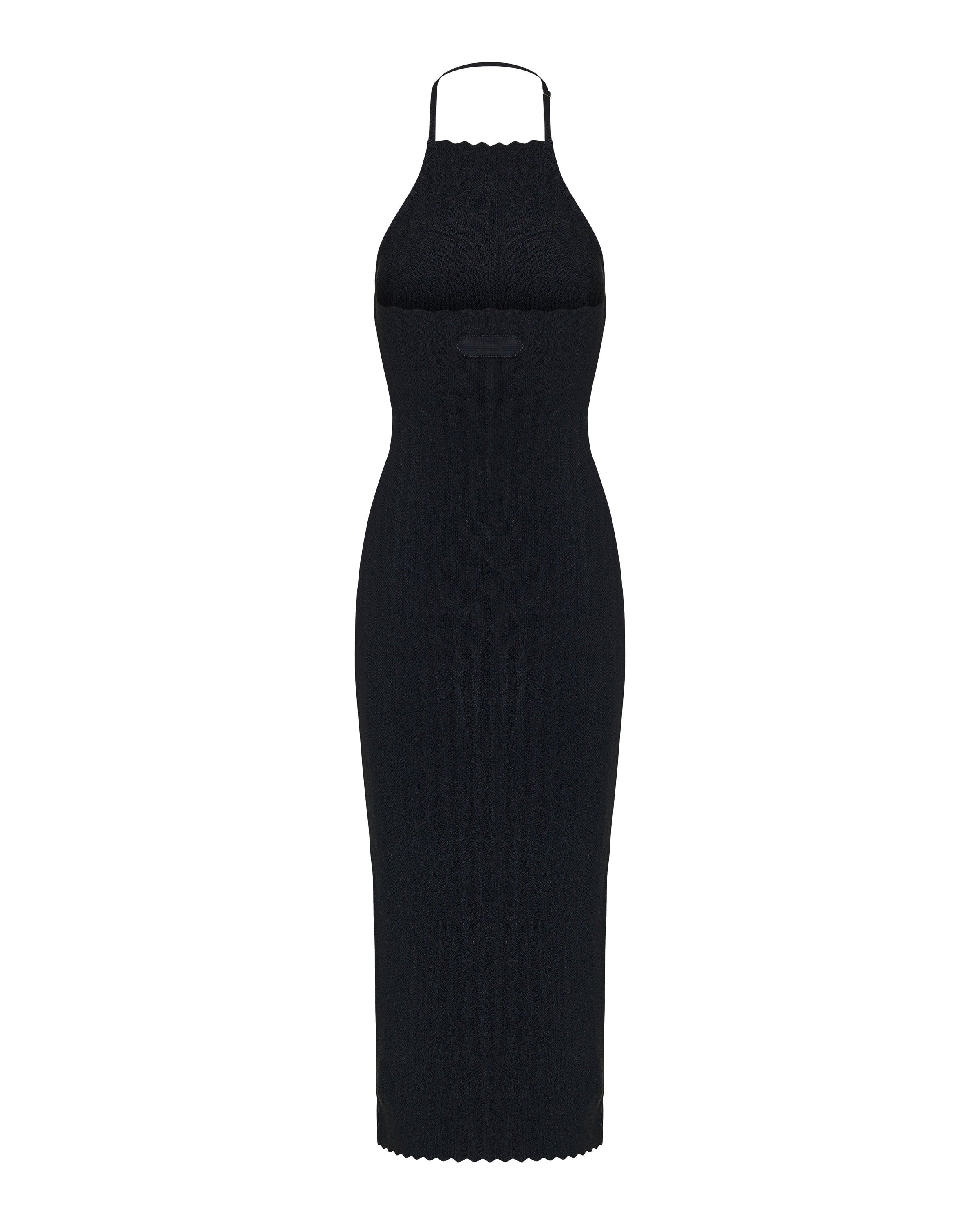 Jacquemus Tablier midi knit dress