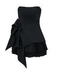Mcqueen Side-bow mini dress