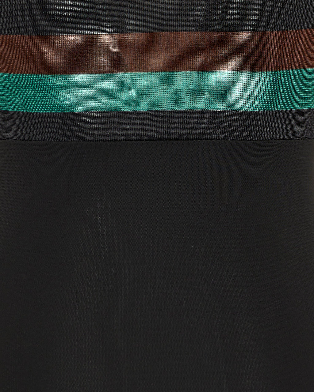 Striped crepe jersey tank dress