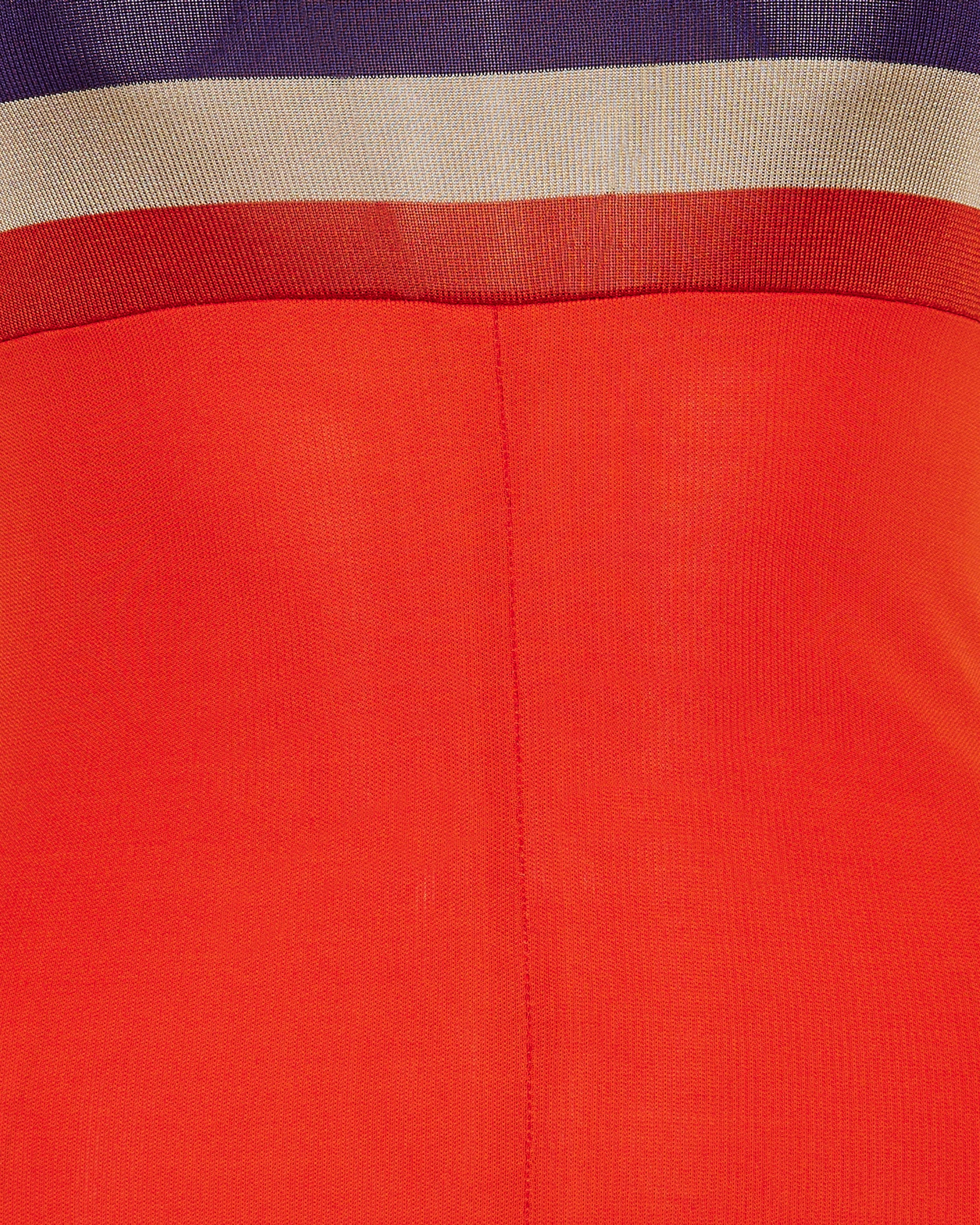 Striped crepe jersey tank dress