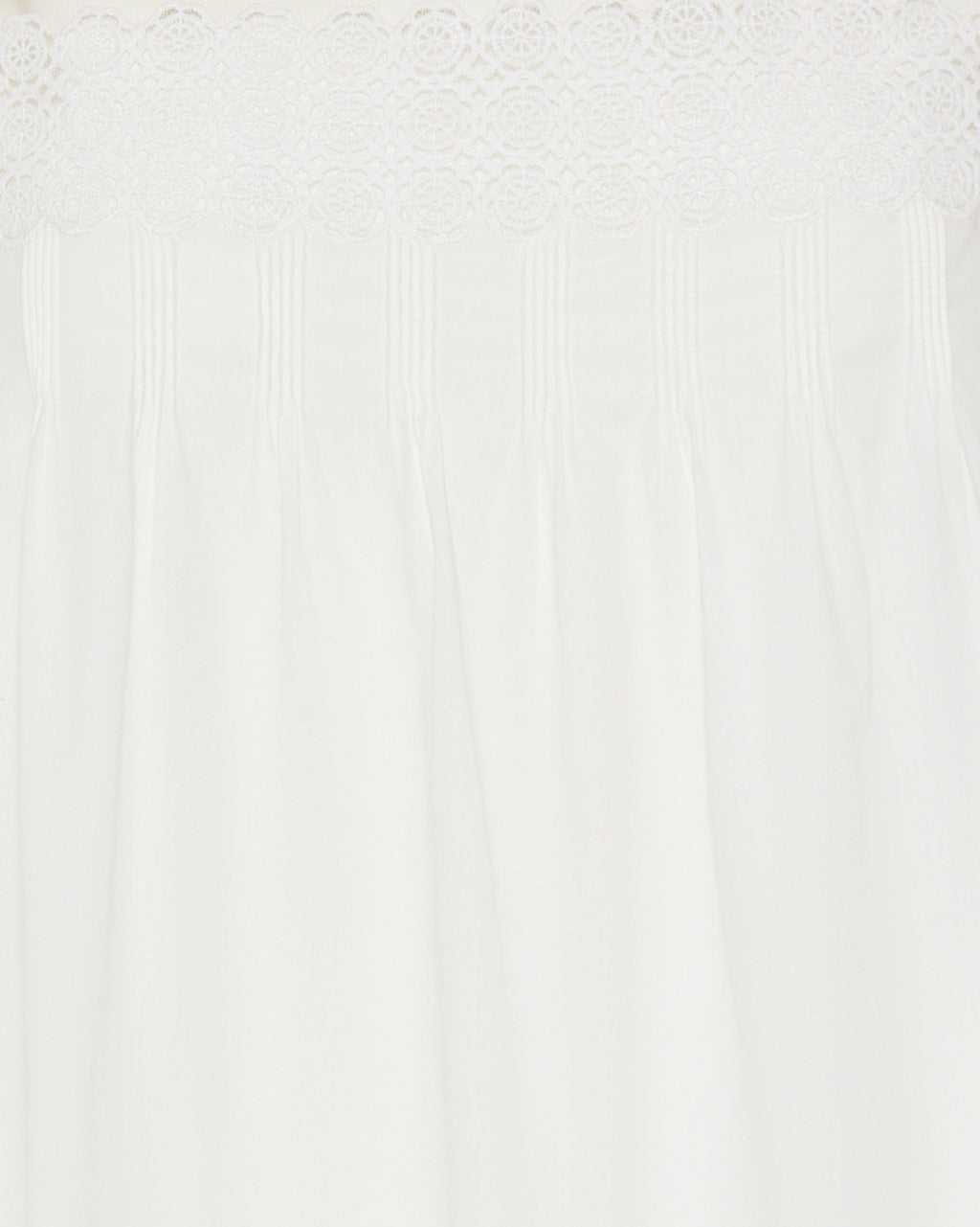Saint Laurent Embroidered cotton poplin dress
