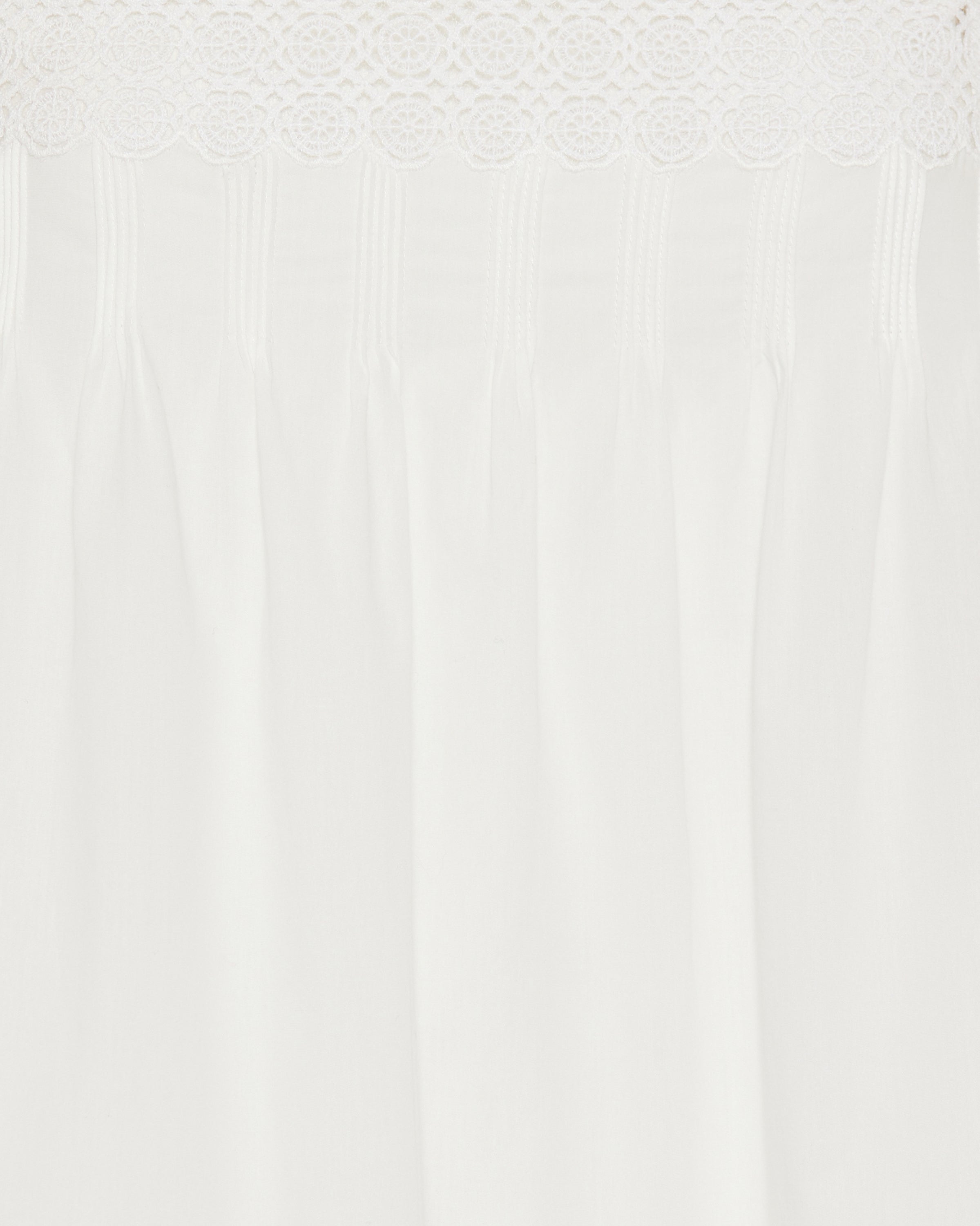 Embroidered cotton poplin mini dress