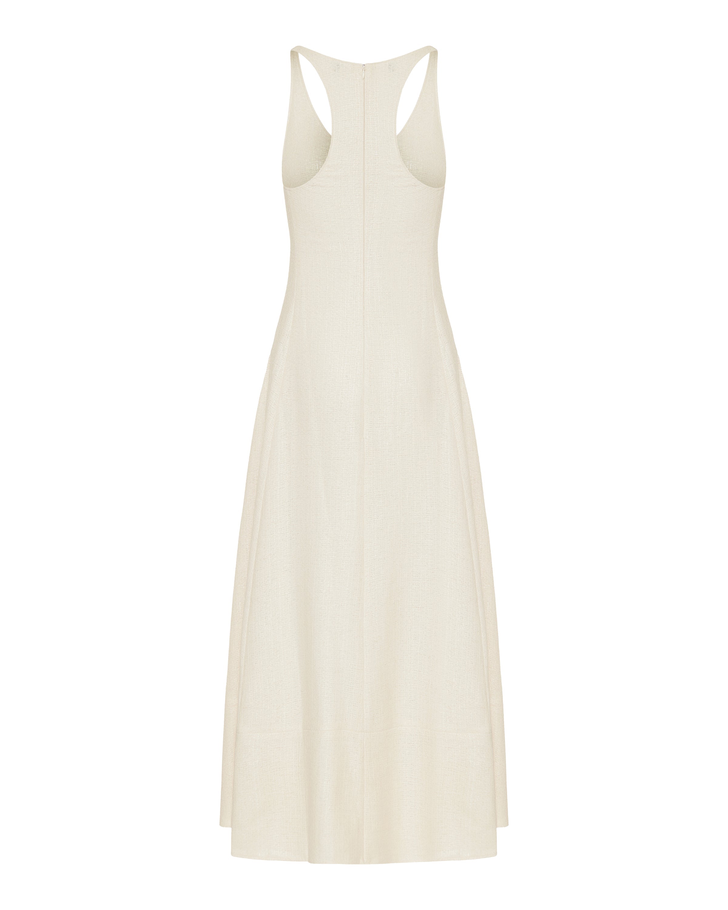 Toteme Cotton tweed maxi dress