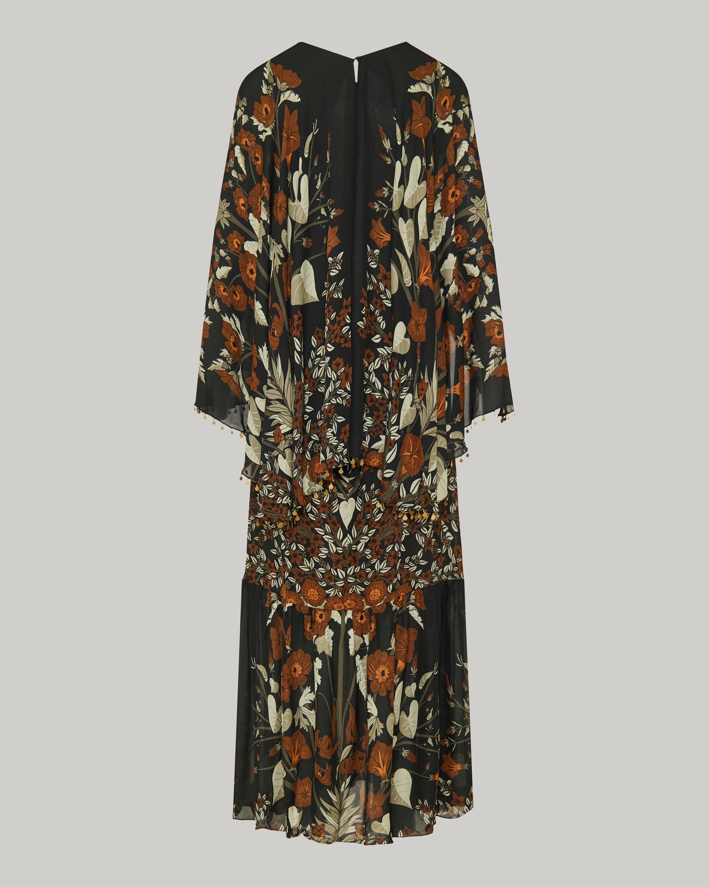 Johanna Ortiz Wildflower rites silk georgette maxi dress