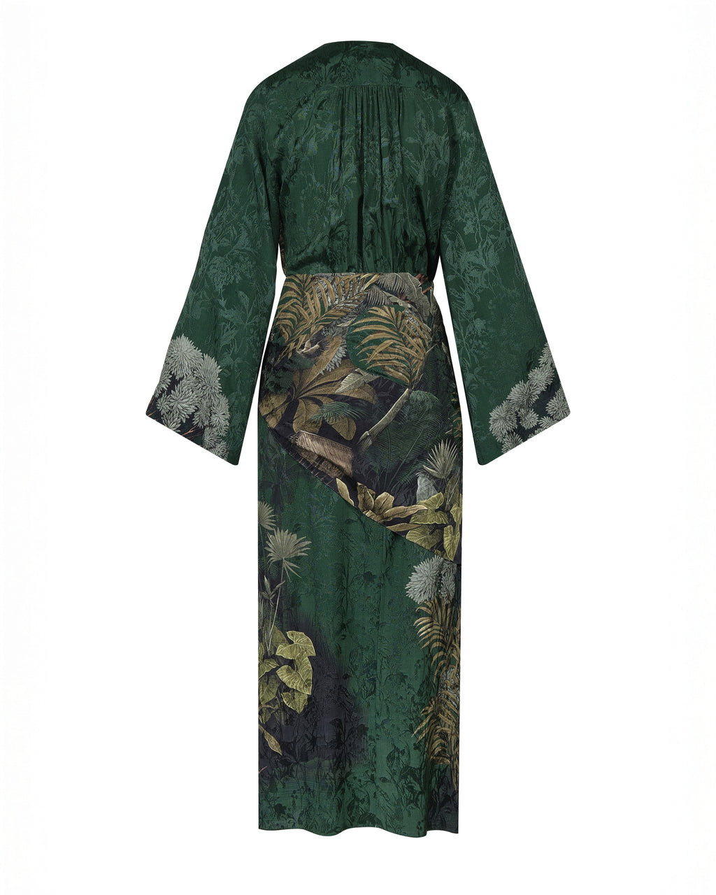 Johanna Ortiz New Ollantay jacquard satin midi dress