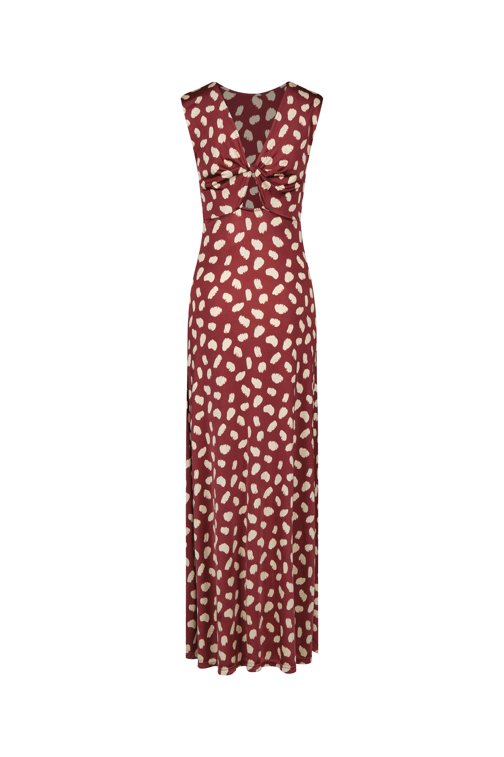 Johanna Ortiz Horizonte mistico cutout printed midi dress