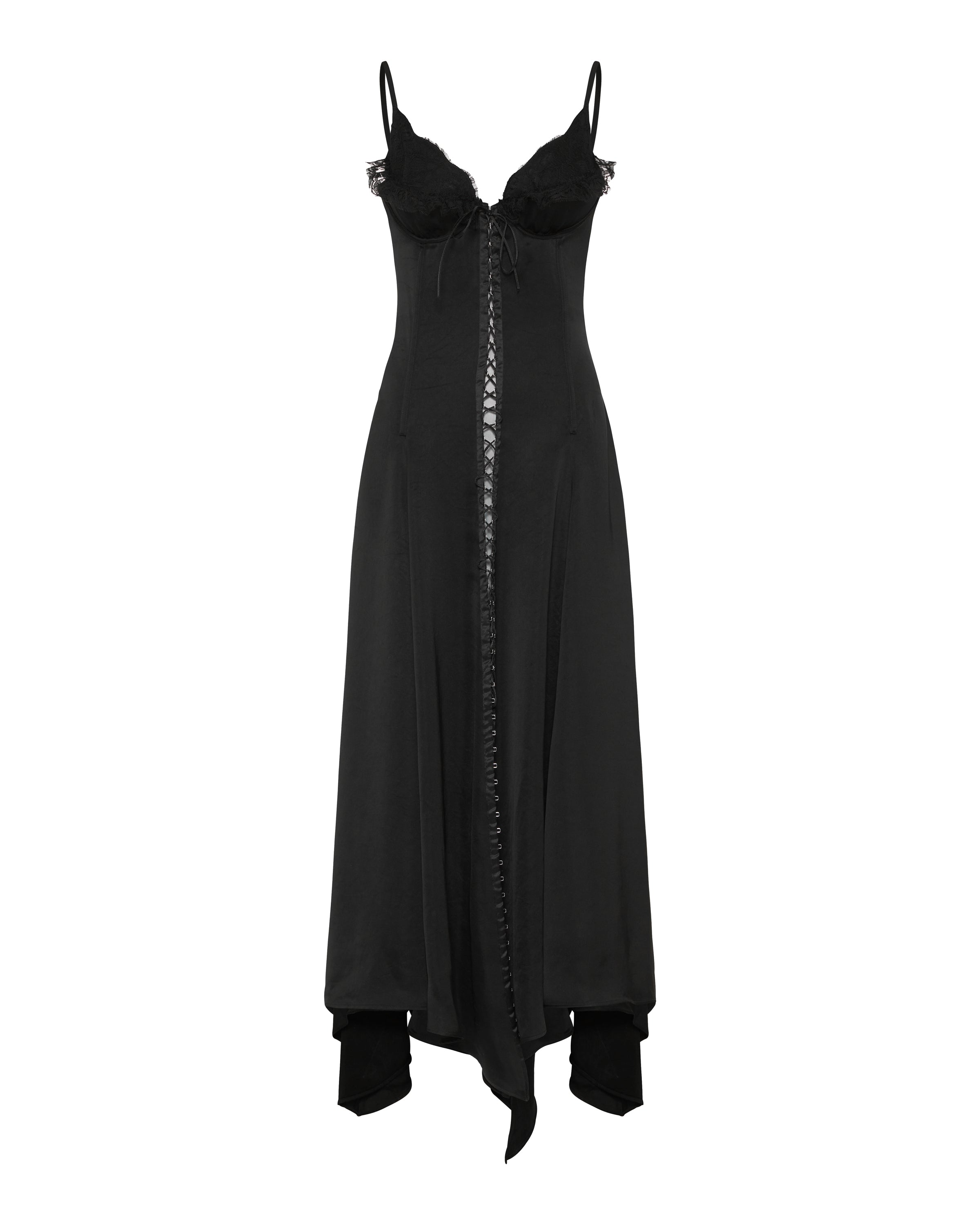 Mcqueen Gancini midi dress
