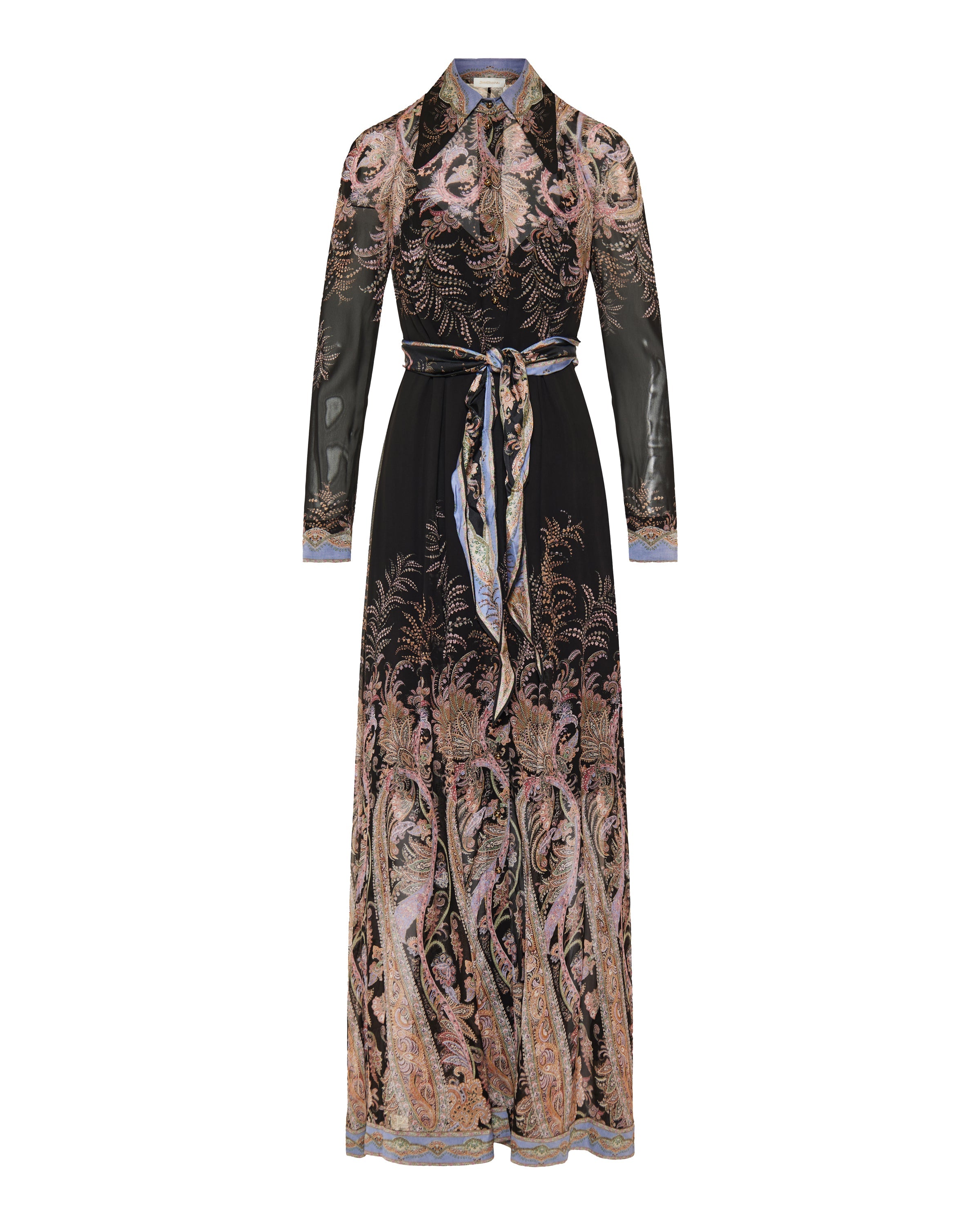 Zimmermann Alchemy buttoned sheath dress