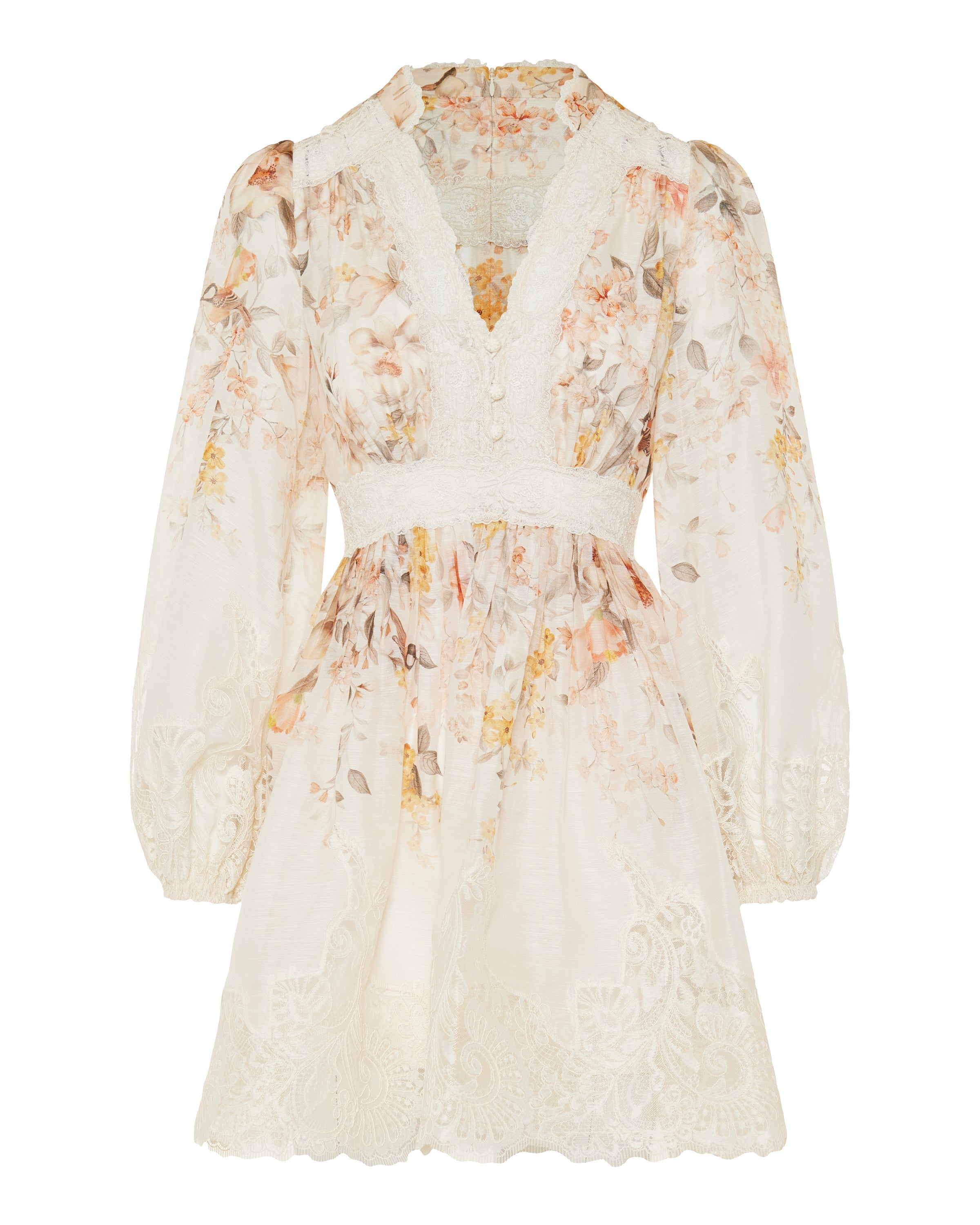 Zimmermann Luna lace lantern dress