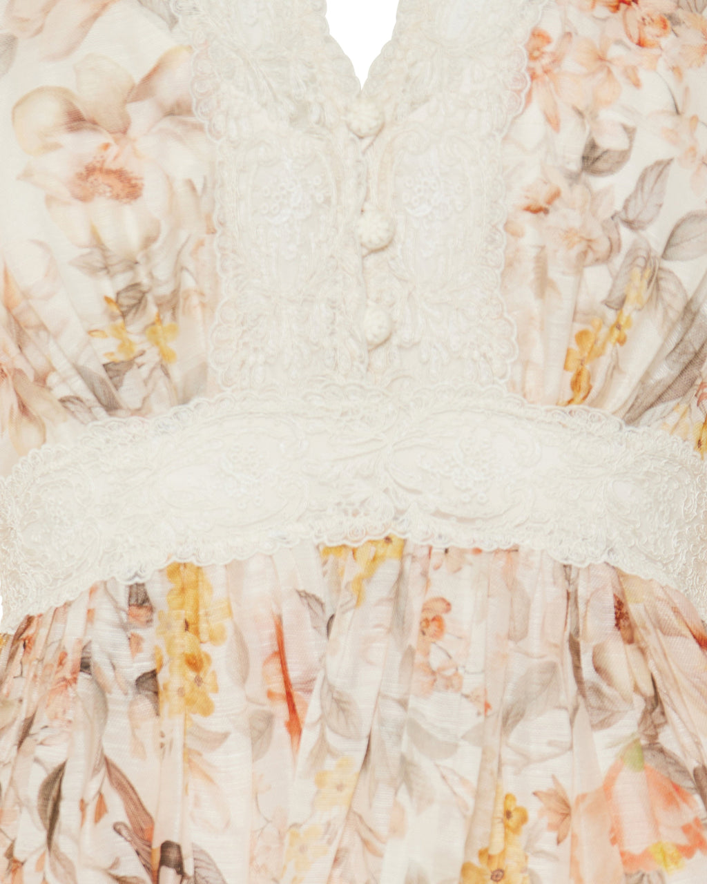 Zimmermann Luna lace lantern dress