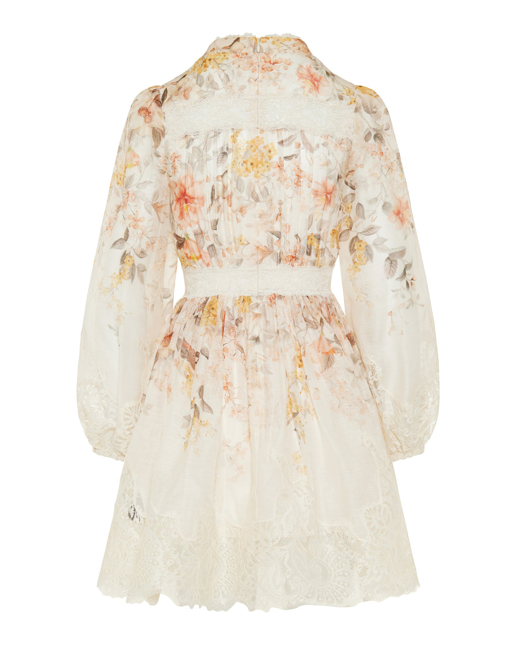 Zimmermann Luna lace lantern dress
