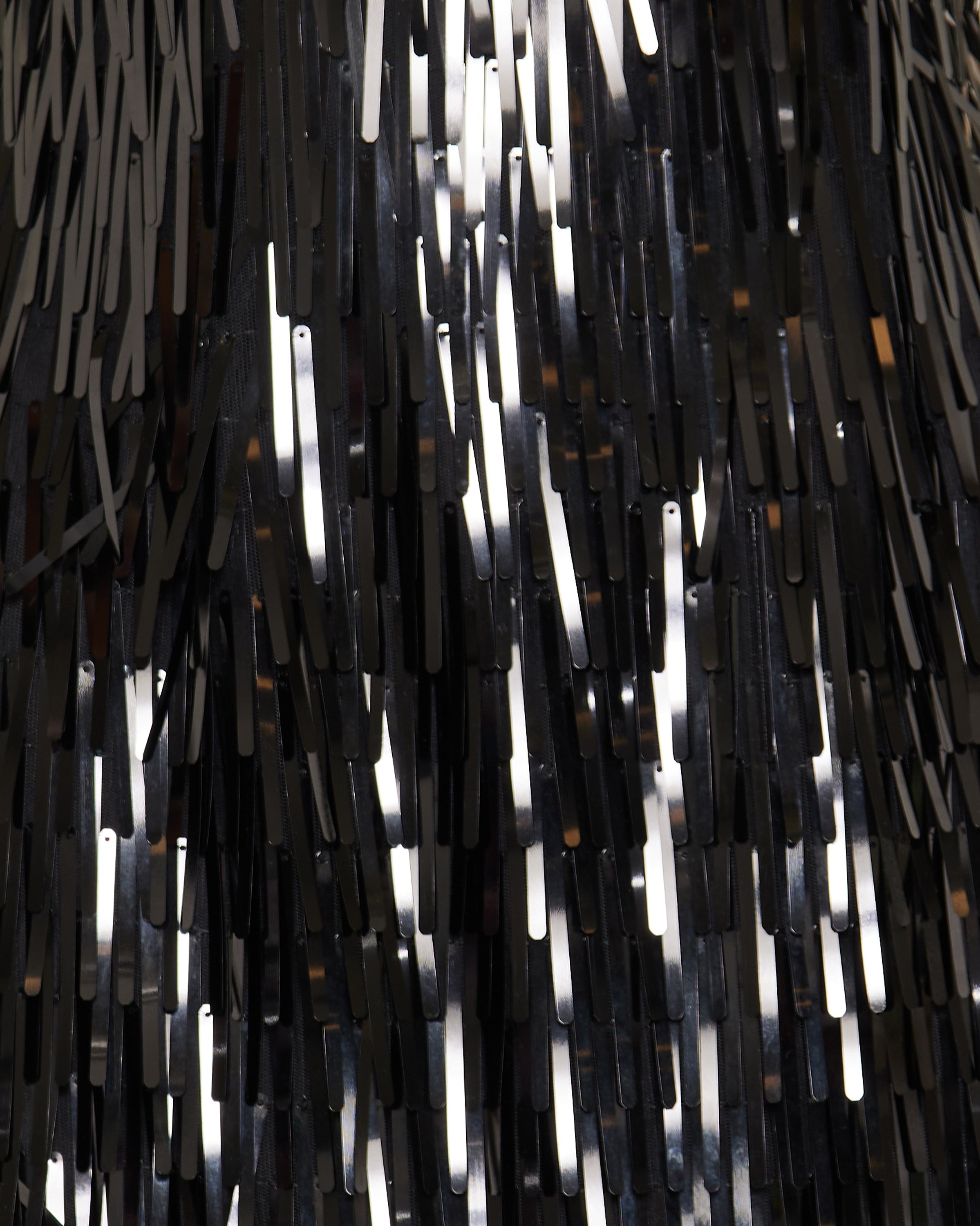 Hervé Léger Keira sequin fringe mini dress