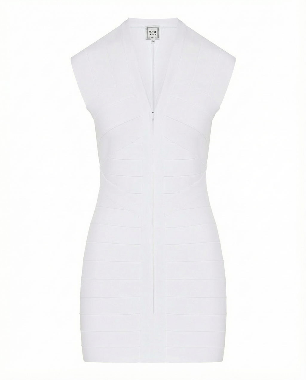 Hervé Léger The Champagne mini dress