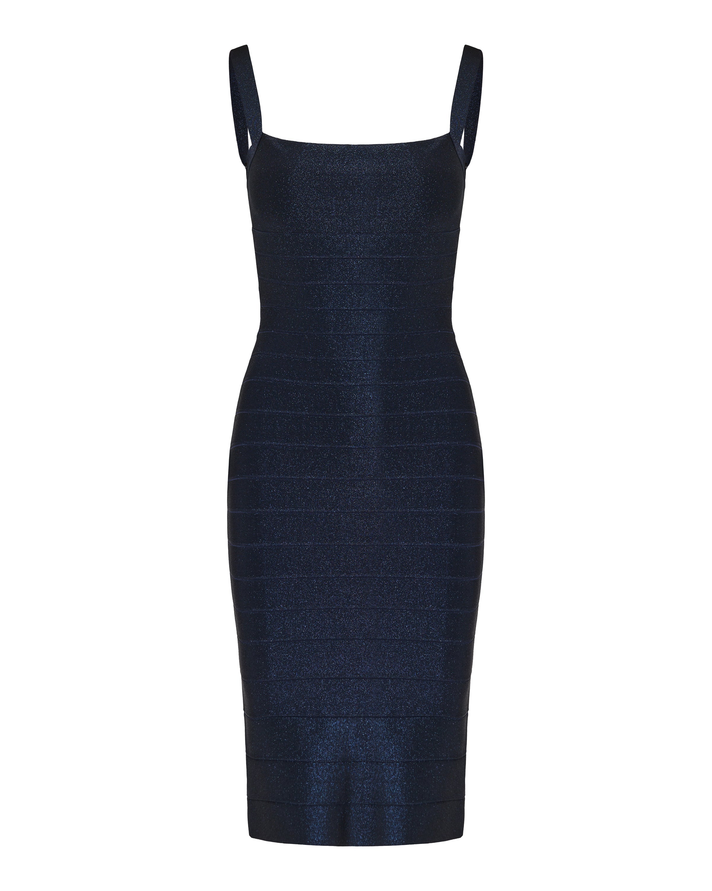 Hervé Léger The Lurex Neri midi dress