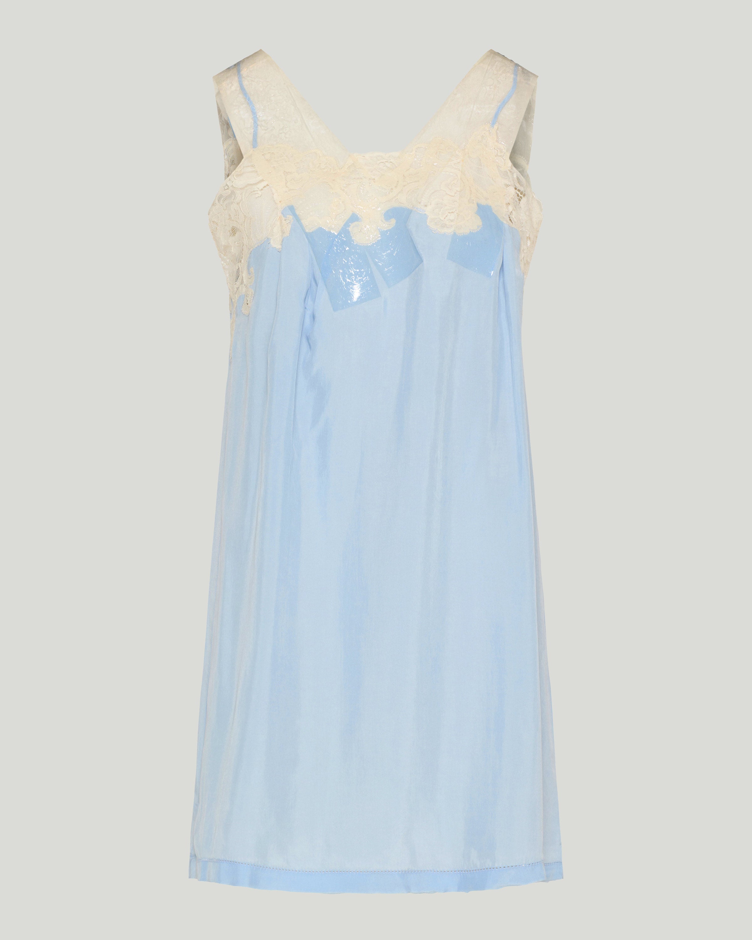Taped slip dress