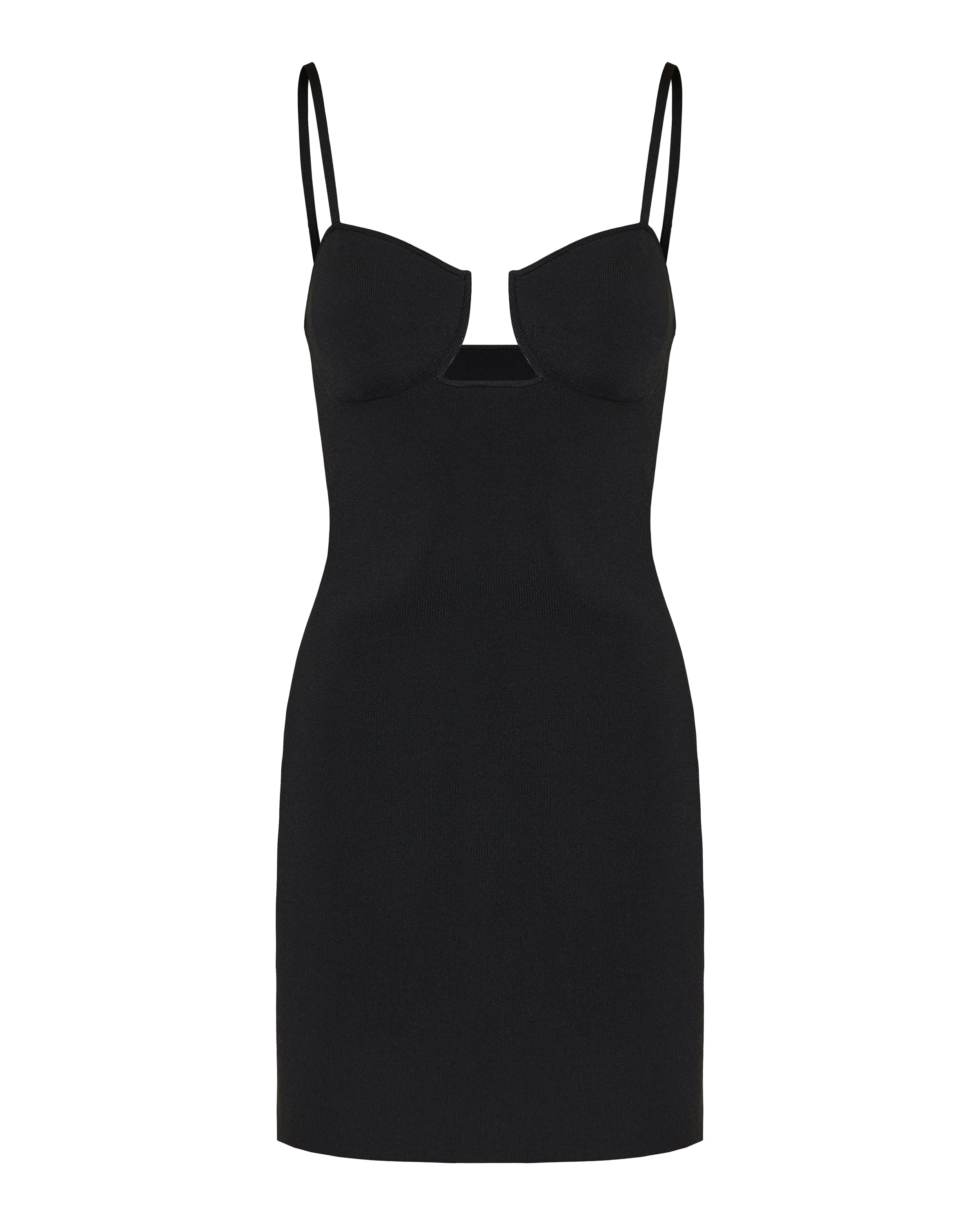 Cutaway mini dress