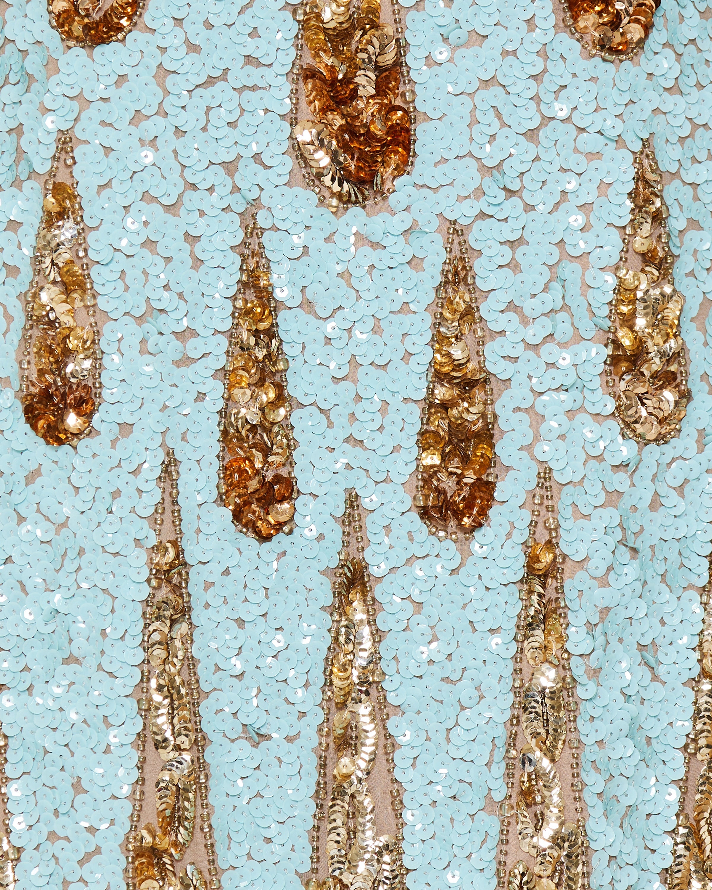 Sequin embellished mini dress